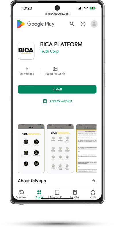 Download Best App for Construction Management – BICA